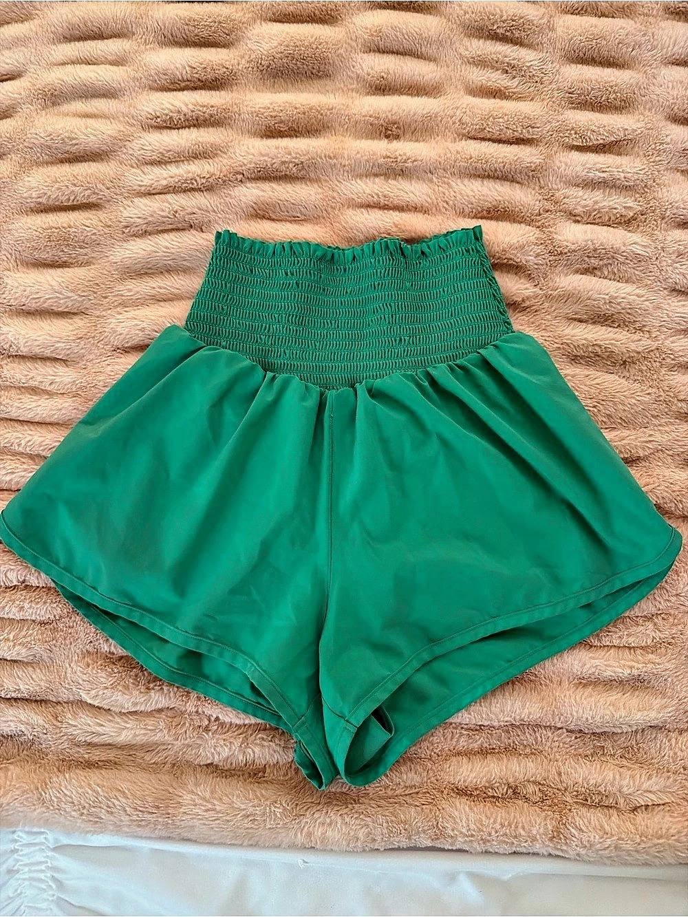 Offline by Aerie High Waist Green Shorts